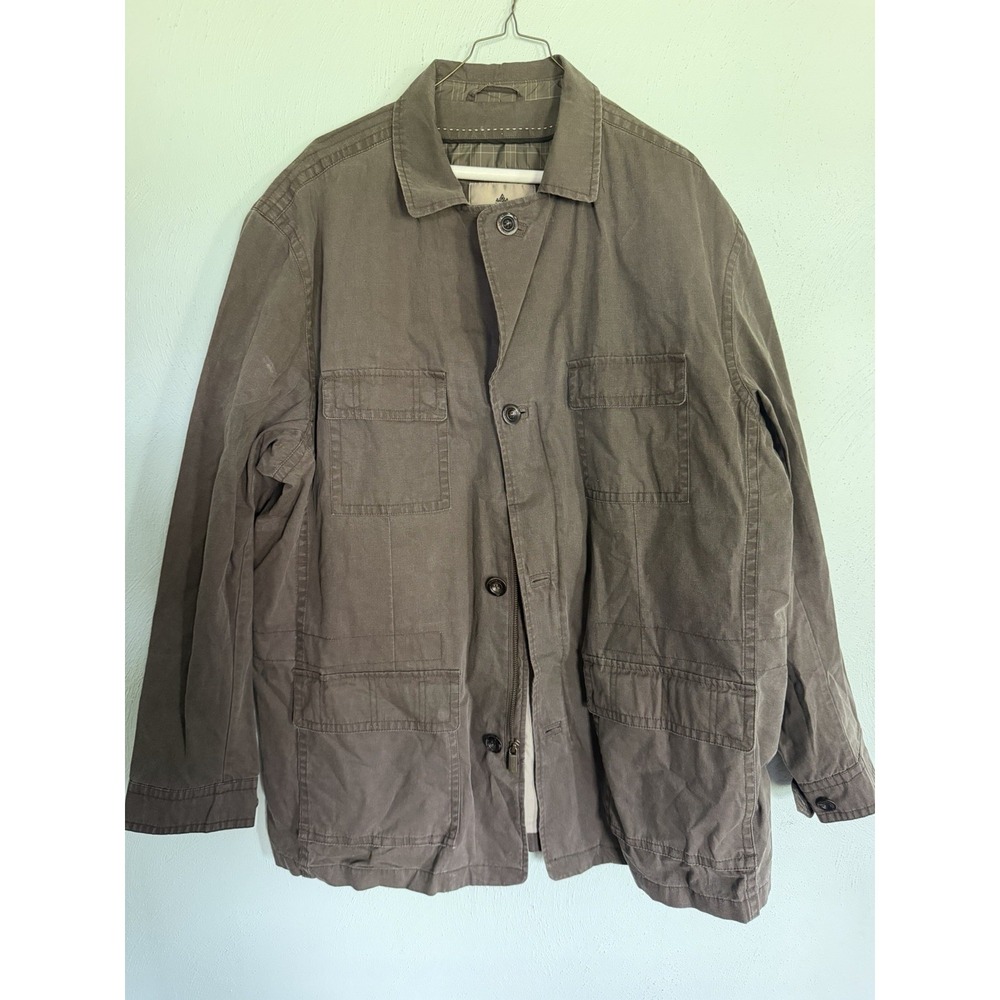Rainforest Mens Field Jacket Size XL  Insulated Utility Coat Removable Liner